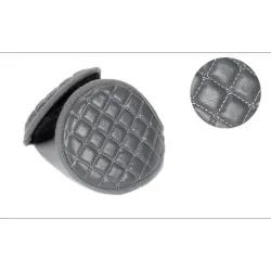 Couro & plush - earmuffs - dobrável