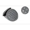 Leather & plush - earmuffs - foldable