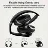 Casque Bluetooth - annulation de bruit - casque sans fil - LED