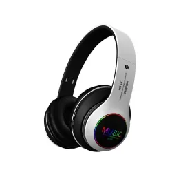 Casque Bluetooth - annulation de bruit - casque sans fil - LED