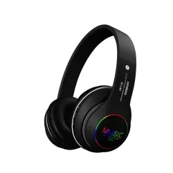 Casque Bluetooth - annulation de bruit - casque sans fil - LED