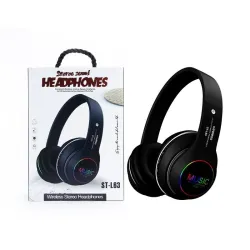 Casque Bluetooth - annulation de bruit - casque sans fil - LED