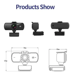 Caméra web - HD 2K 2040 * 1080P - microphone