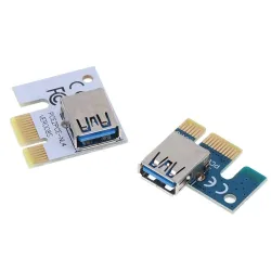 USB 3.0 PCI-E 1X - 16X - grafiikkalaajennuskaapeli - PCI-E laajennettu linja - kortin adapteri