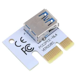 USB 3.0 PCI-E 1X à 16X - câble d'extension graphique - ligne étendue PCI-E - adaptateur carte