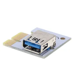 USB 3.0 PCI-E 1X na 16X - przedłużacz graficzny - linia rozszerzona PCI-E - adapter do kartElektronika & Narzędzia