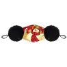 2 in 1 - maschera viso / bocca / ascelle - lavabile - stampa di Natale