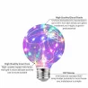 LED - RGB - E27 - 110V 220V - żarówka Edisona - design ozdobnych przewodówE27