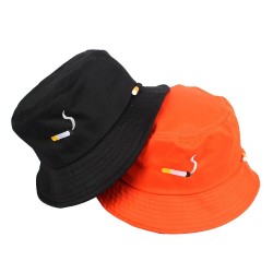Cigarro e letras - chapéu - tampa do balde - unisex
