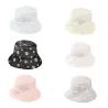 Sun cap med Daisies - hatt