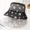 Sun cap med Daisies - hatt