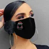 2 en 1 - masque visage / bouche avec oreillettes - Tirage de Noël