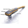 Mini - Bluetooth ear-hook - handsfree - fone de ouvido de couro com microfone - cancelamento de ruído