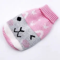 Pull hiver pour chiens / chats - dessin animé