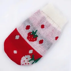 Winter sweater for dogs / cats - cartoon design