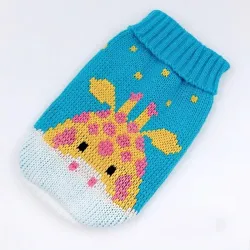 Winter sweater for dogs / cats - cartoon design