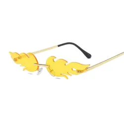 Gafas de solGafas de sol vintage - llamas de fuego