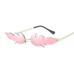 Gafas de solGafas de sol vintage - llamas de fuego