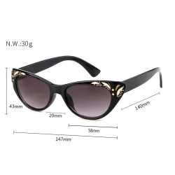 Cat eye - retro sunglasses
