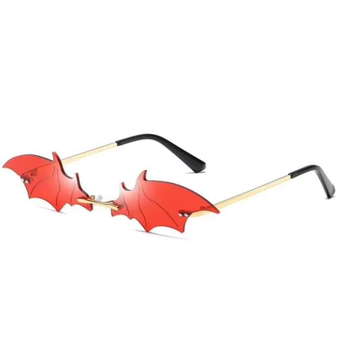 Small bat sunglasses - vintage - womenOkulary Przeciwsłoneczne