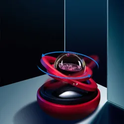 Solarlevitation - rotierende Ornamente - magnetische Autodekoration