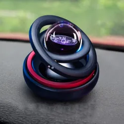 Solarlevitation - rotierende Ornamente - magnetische Autodekoration