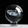 Solar figurines - 3D-planeettojen malli - kristallipallo - pöytäkoristeet