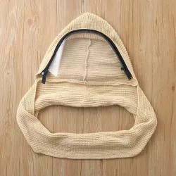 Mascarillas bucalesMáscara transparente con bufanda y cremallera