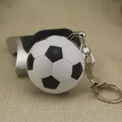 Football shaped cigarette lighter - keychain