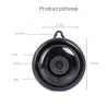 Mini caméra de sécurité WiFi CCTV - P2P - IP - IR vision nocturne - détection de mouvement - moniteur bébé