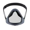 Masque protecteur avec visière ouverte