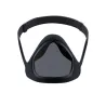 Masque protecteur avec visière ouverte