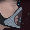 Masque protecteur avec visière ouverte