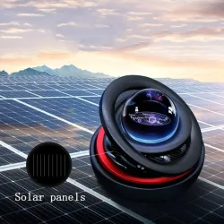 Solarlevitation - rotierende Ornamente - magnetische Autodekoration