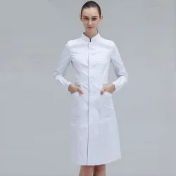 Langarmer Arbeitsmantel - Labor / Spa / Schönheitssalons / Krankenhaus