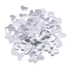 Satin Herzen Blütenblätter - Konfetti - Hochzeiten / Tische / Betten / Valentine's Dekoration - 100 Stück - 35mm
