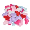Satin Herzen Blütenblätter - Konfetti - Hochzeiten / Tische / Betten / Valentine's Dekoration - 100 Stück - 35mm