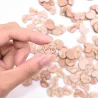 Día de San ValentínMini corazón de amor de madera - decoración - 100 piezas