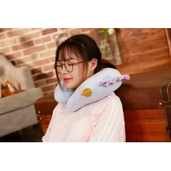 U shaped pillow - plush unicorn