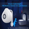 LED - oświetlenie deski sedesowej - lampka nocna - 8 zmiennych kolorówŁazienka & toaleta