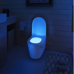 Baño & AseoLED - luz del asiento del inodoro - luz de noche - 8 colores cambiantes