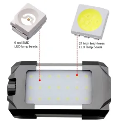 Herramientas de supervivenciaLinterna portátil - camping / luz de la tienda - sumergible - banco de emergencia - impermeable ...