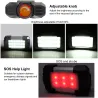 Lanterne portable - feu de camping / tente - dimmable - banque d'alimentation d'urgence - imperméable - 6000mAh