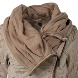 Retro Gothic style - short warm jacket - with zipper