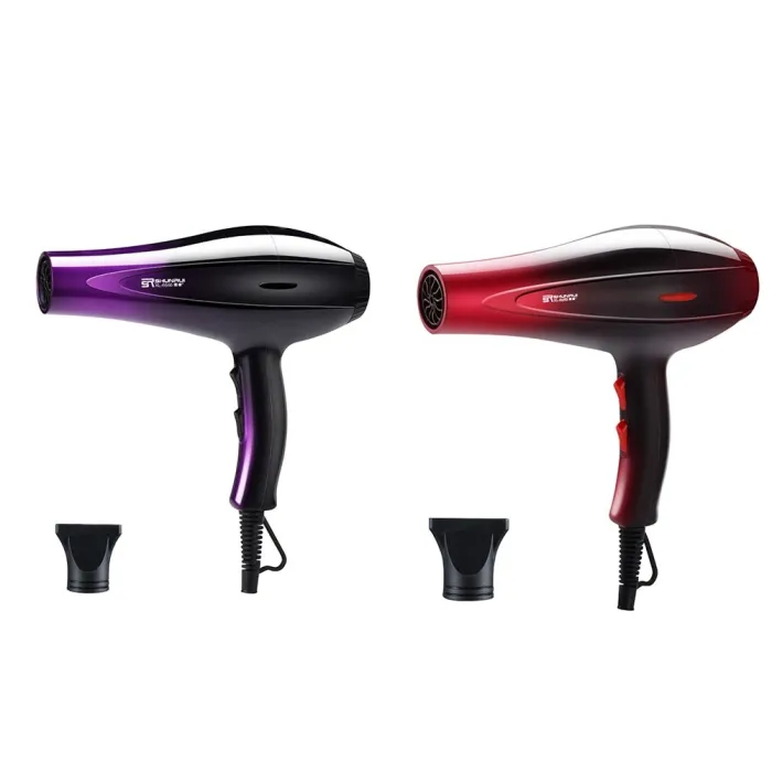 Sèche-cheveux professionnel - ionique - séchage rapide - 6 vitesses
