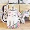 Kussen in dierenvorm - kat - zeepaardje - eenhoorn - ijsje - knuffelKussens