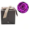 Boîte à bijoux élégante avec rose - Saint-Valentin / cadeau de mariage