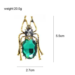 Green Crystal Beetle, tunnetuin esittäjä Brooch