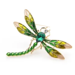 Kristall draonfly - brosch