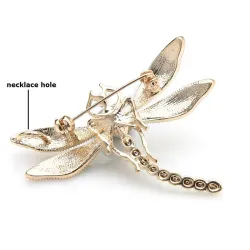BrochesDragonfly de cristal - broche
